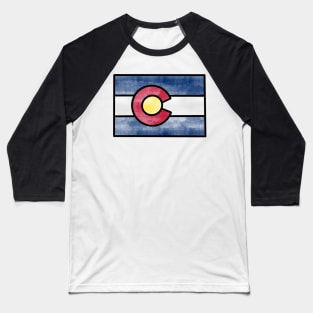 Colorado Flag Baseball T-Shirt